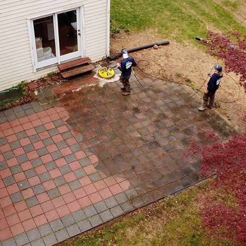 Oddly Satisfying patio cleaning services